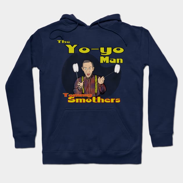 Tommy Smothers, The Yo Yo Man Hoodie by TL Bugg